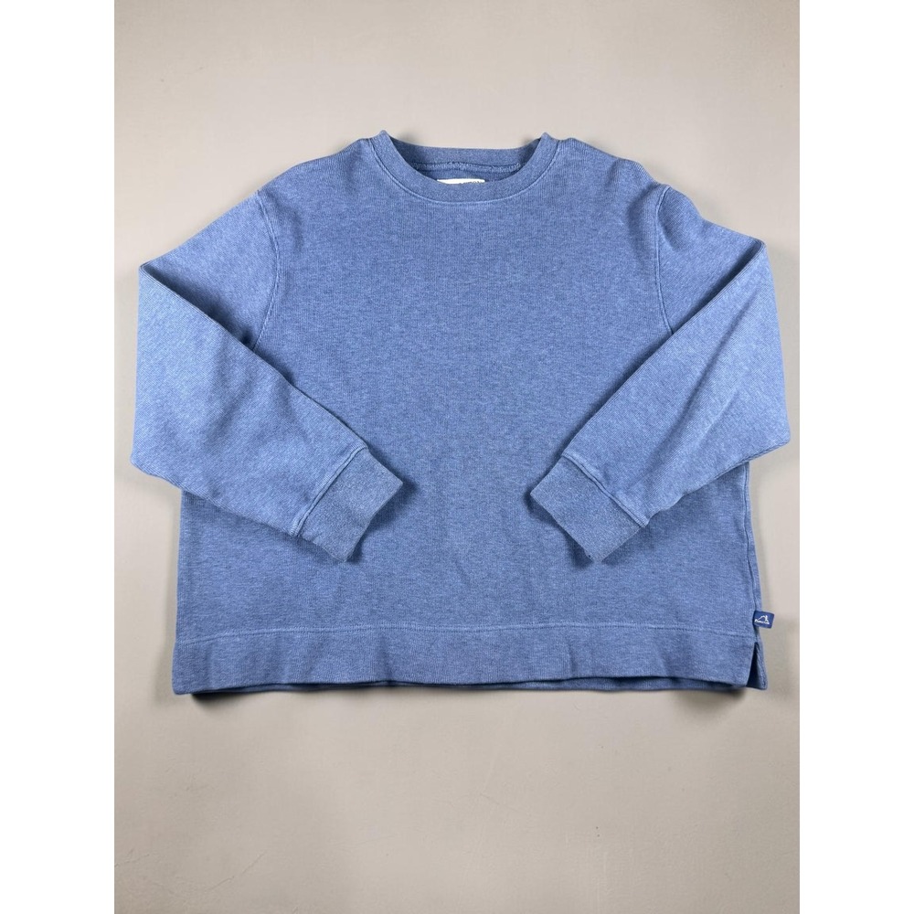 VTG Pendleton Blue Crewneck Sweatshirt Relaxed Fit Long Sleeve Knit Top Womens L
